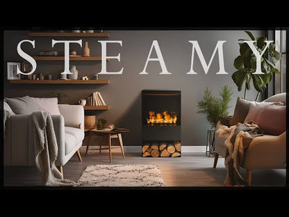 Planika Steamy | Remote Controlled Freestanding Water Vapor Indoor Fireplace