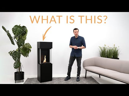 Planika Arcticon | Bioethanol Remote Controlled Indoor Fireplace | Black or White