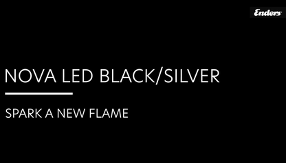 Enders® Black NOVA LED Flame Propane Gas Patio Heater
