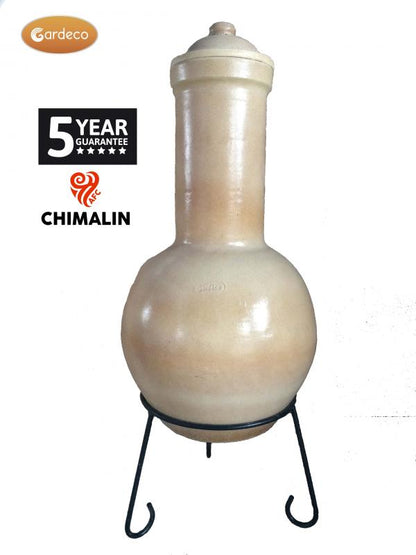 Gardeco Sempra Chimalin AFC Chimenea, Glazed Cappuccino