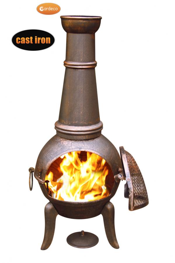 Gardeco Granada XL Cast Iron Chimenea
