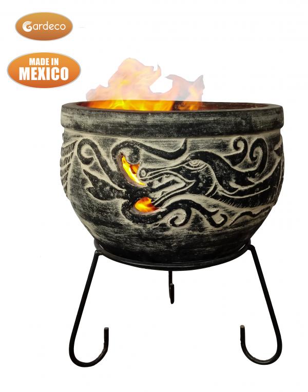 Gardeco Wynd The Dragon Clay Fire Pit