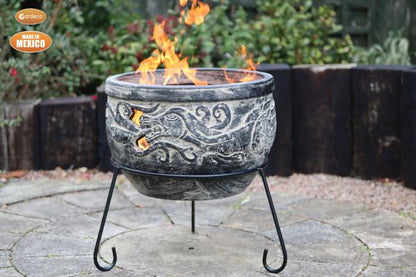 Gardeco Wynd The Dragon Clay Fire Pit