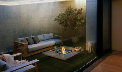 EcoSmart Fire Vertigo 50 Fire Pit Table lifestyle